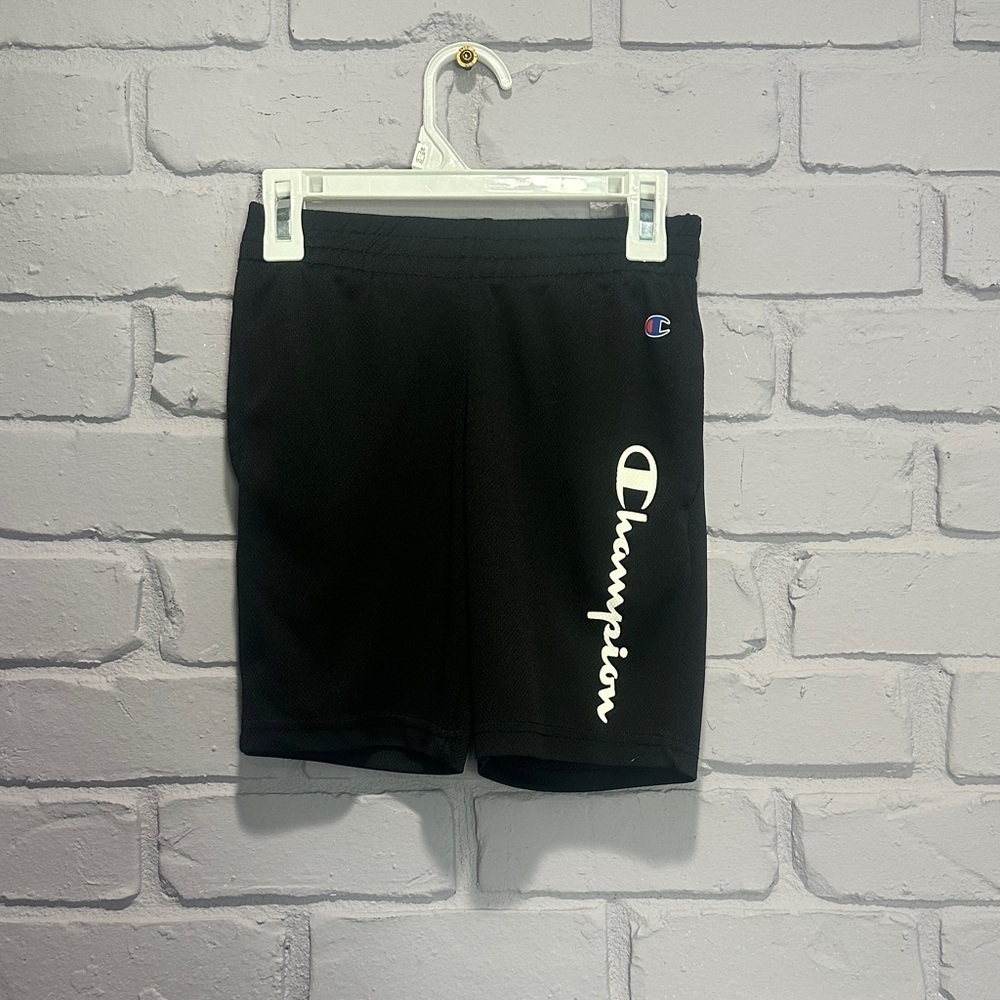 Champion Kids Black Athletic Shorts